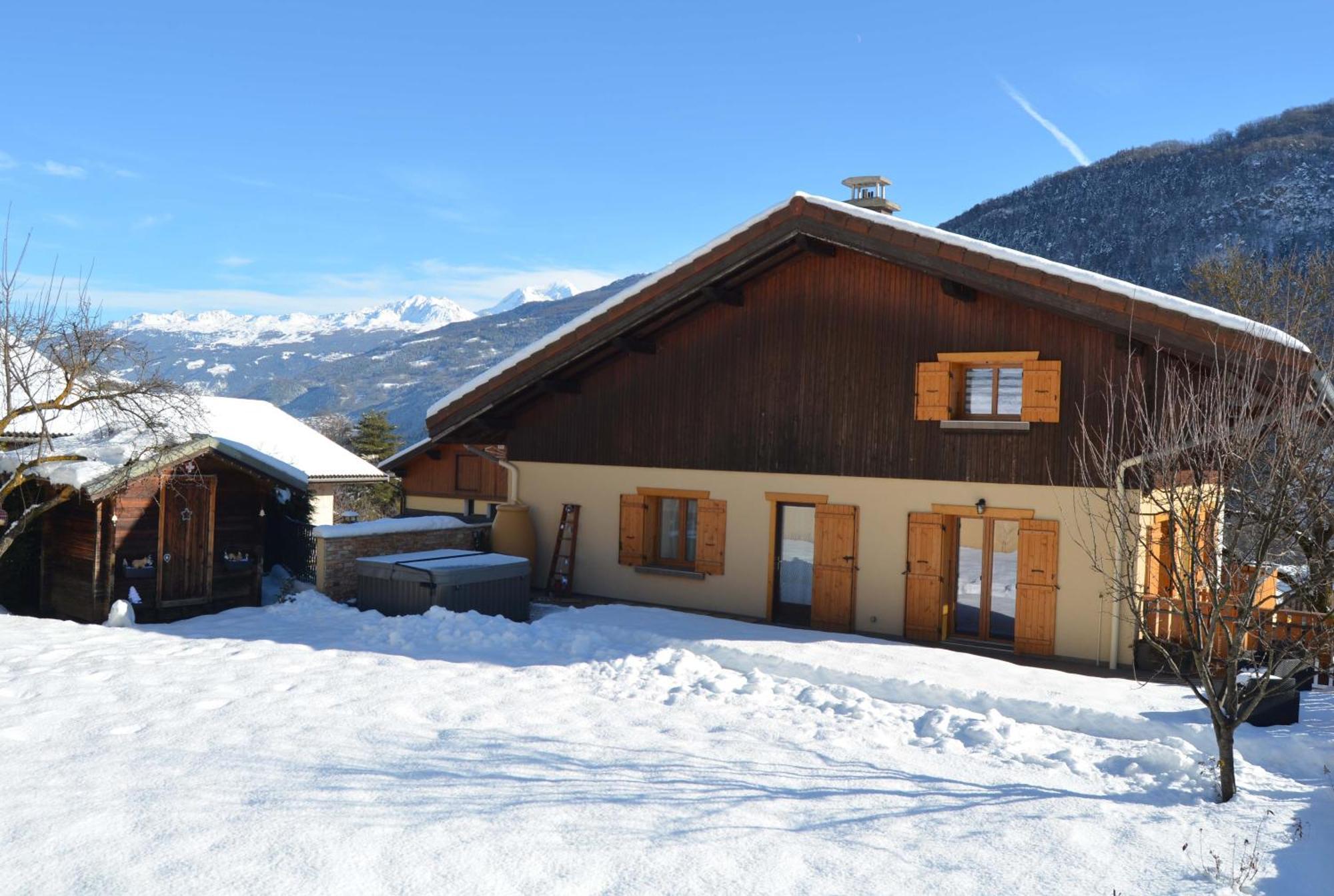 Chalet Avec Jacuzzi, Billard, Jardin Clos, Proche Paradiski La Plagne Kültér fotó